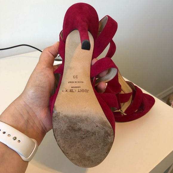 Jimmy Choo strappy sandal heels - Picture 10 of 10